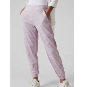 Athleta Brooklyn Camo Jogger Lilac/Lavender Size 10